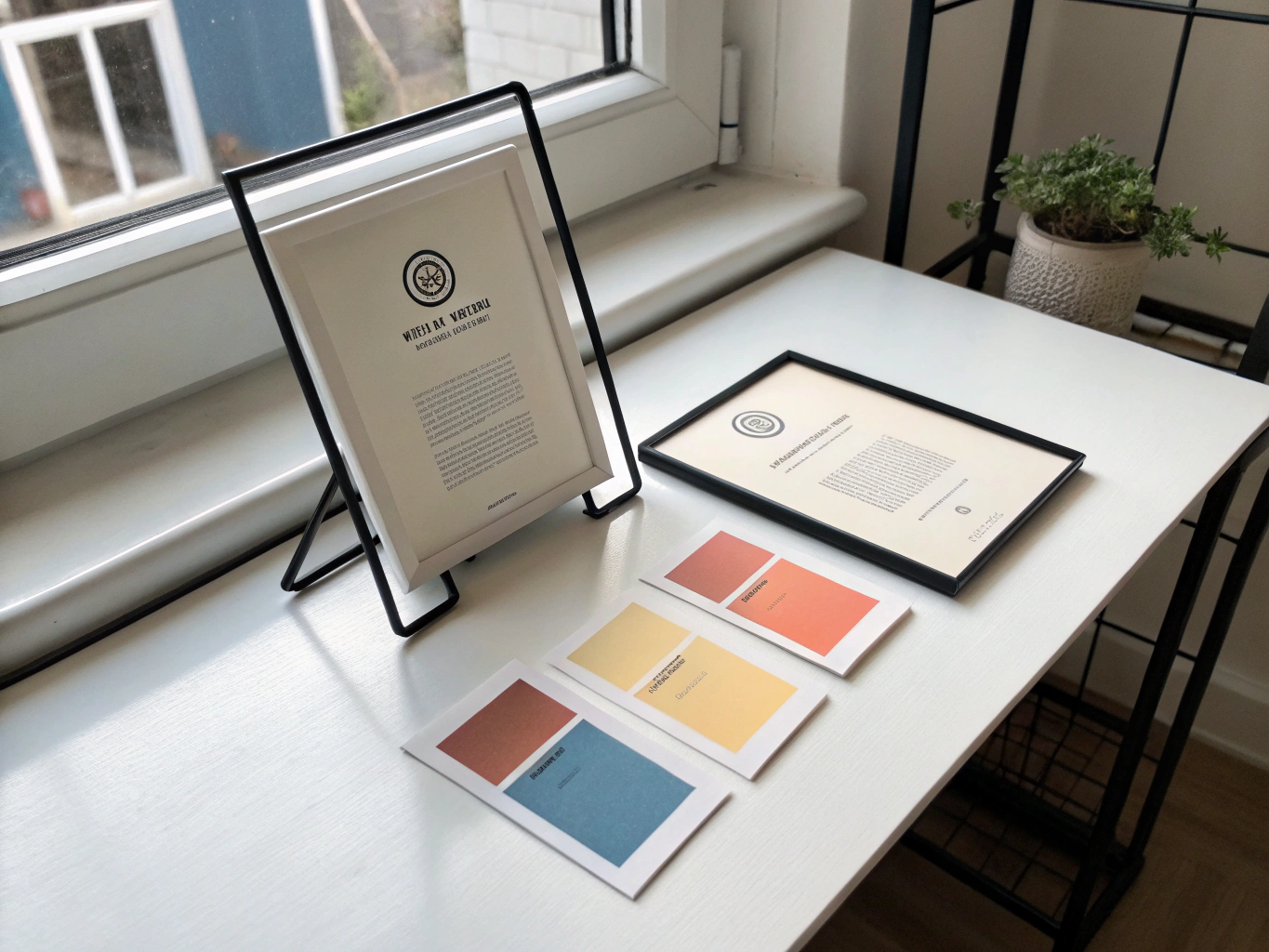 Branding Details in Kobaltblau
