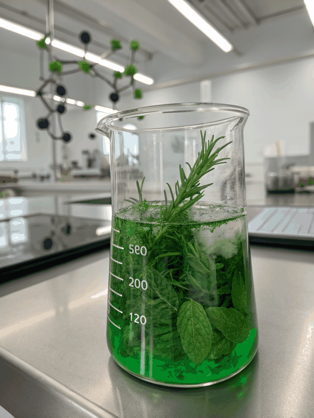 Experimentelle Zutaten im Labor, 2016