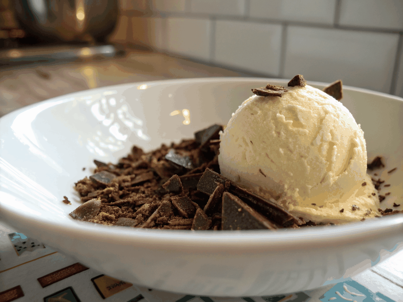 Detailaufnahme von Toppings